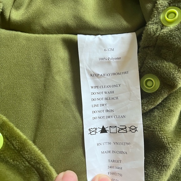 Infant Halloween Avocado Costume, 6-12M - Picture 4 of 4